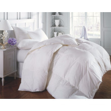 Wholesale Hotel Use White Color Microfiber Filled Luxury Summer Quilt Twin/Full/Queen/King